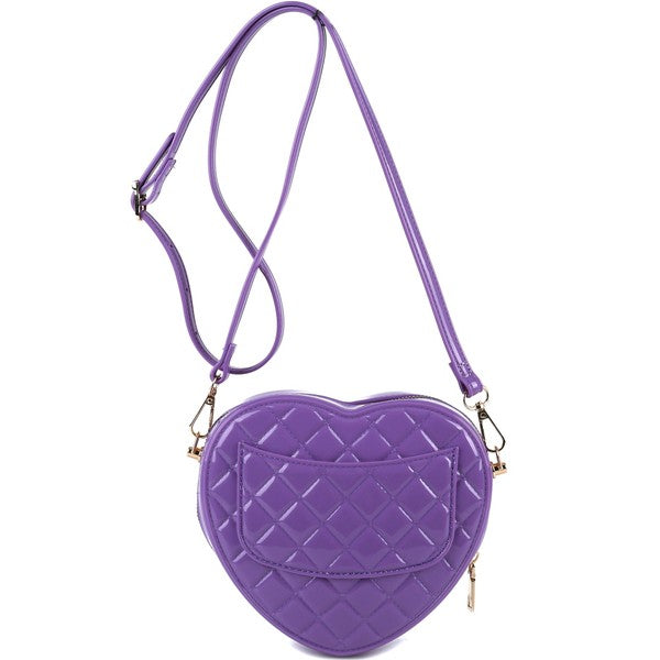 JELLY HEART CROSSBODY BAG