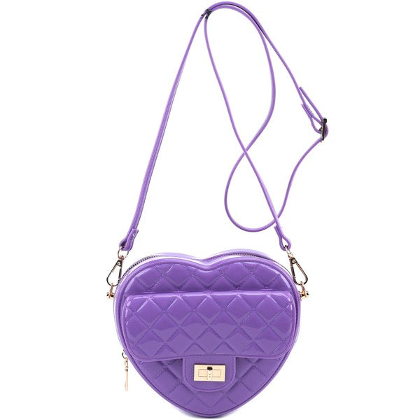 JELLY HEART CROSSBODY BAG