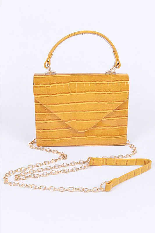 CROC EFFECT SWING BAG