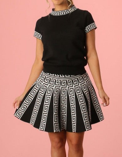 G CODE SKIRT SET