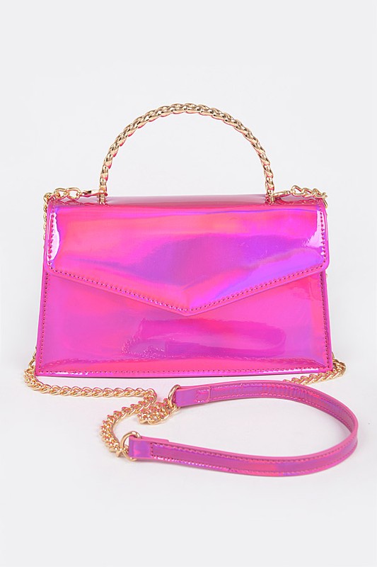 MATALIC GOLD CHAIN CROSSBODY