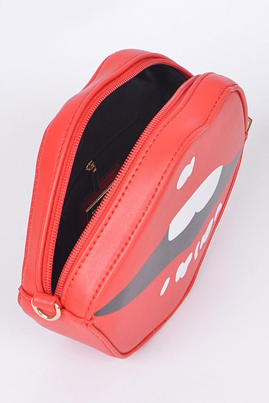 LIPS CLUTCH CROSSBODY